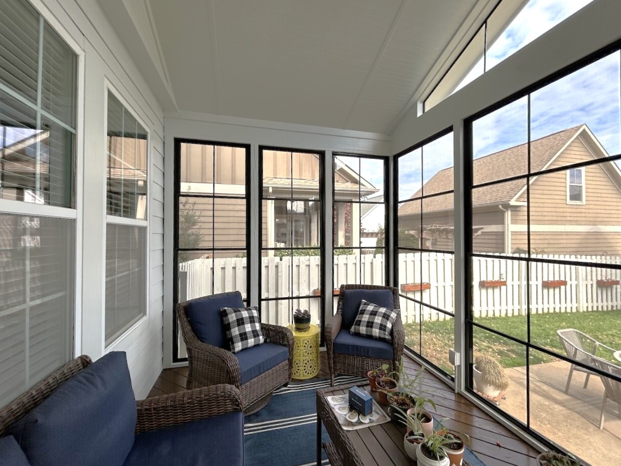 outdoor living space