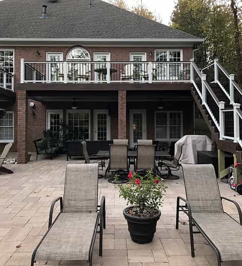deck, covered patio, open patio