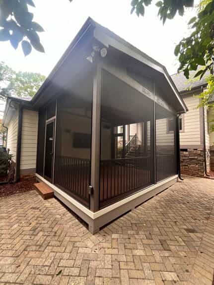 screened in porch