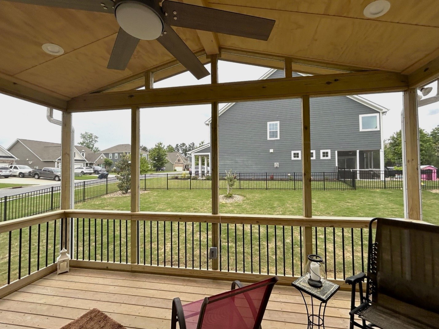 screened in porch