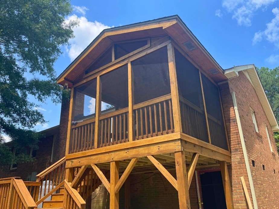 screened in porch