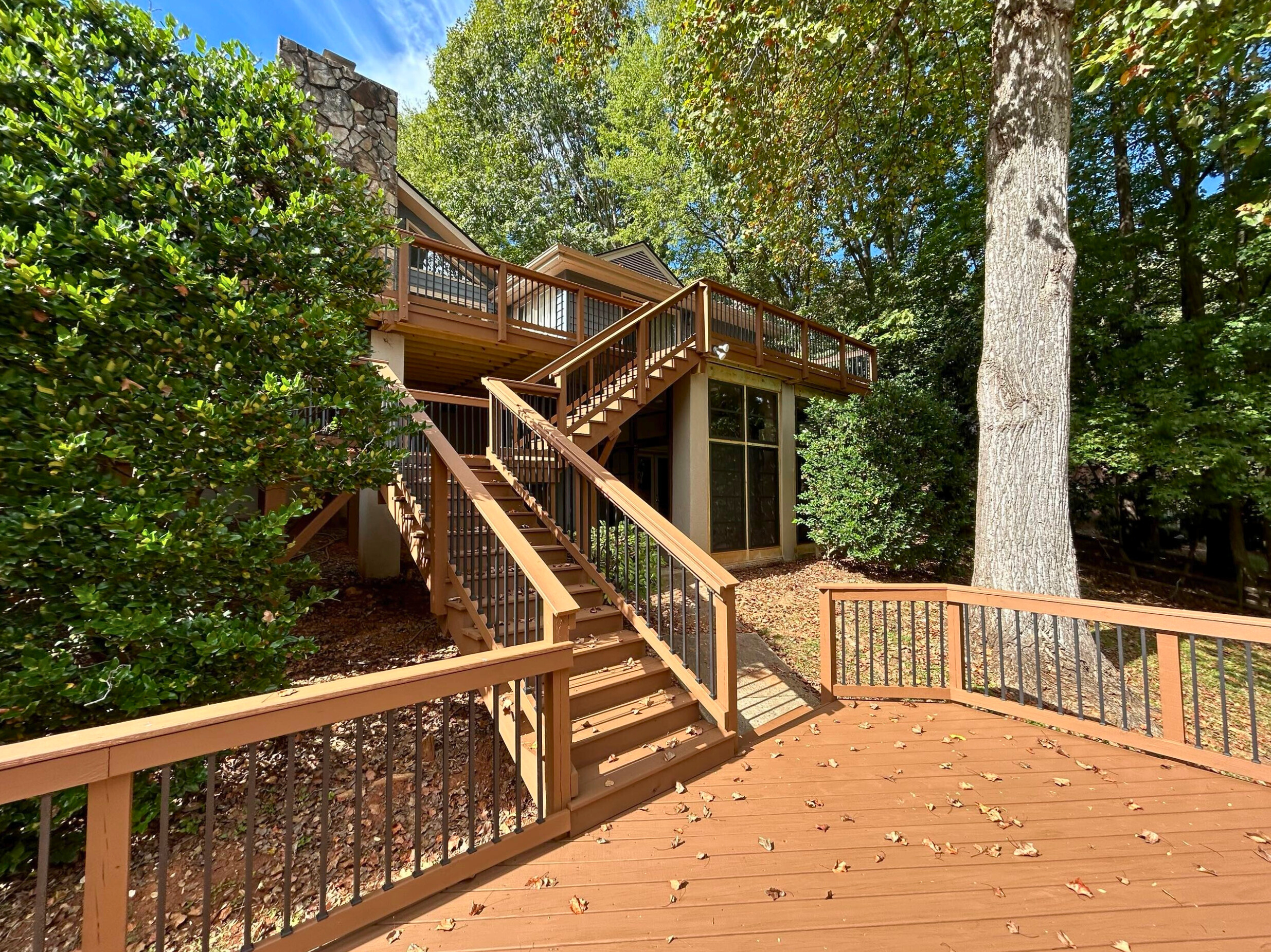 mutli level patio