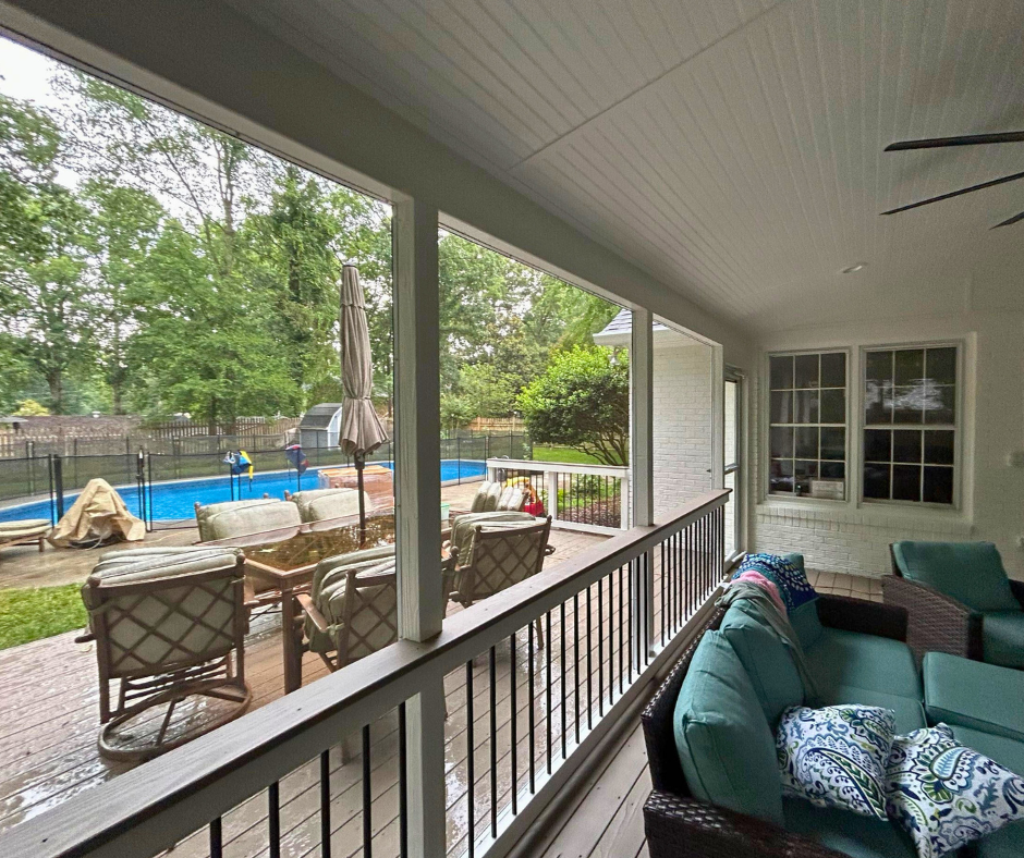 screen in porch