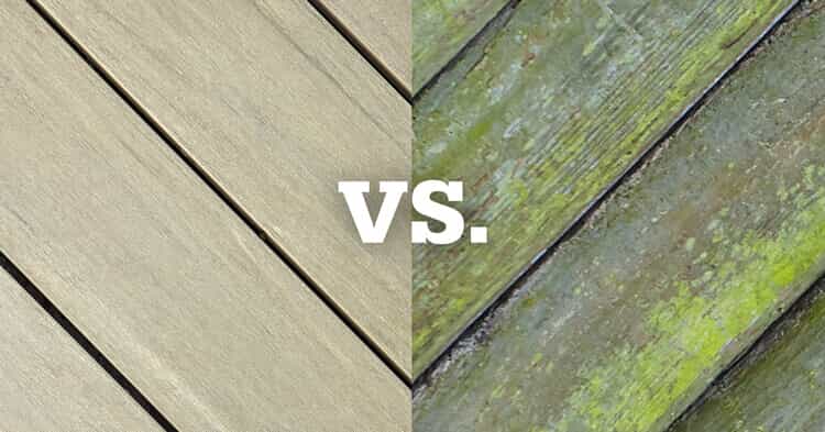 wood deck vs. composite deck