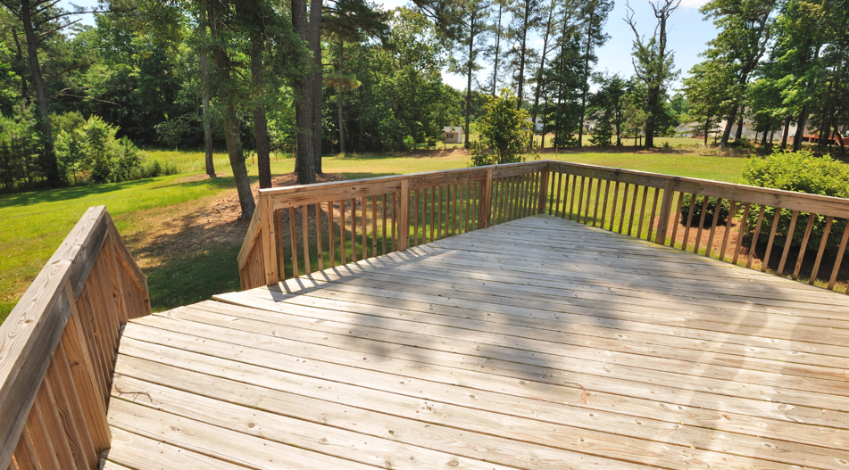 wood deck