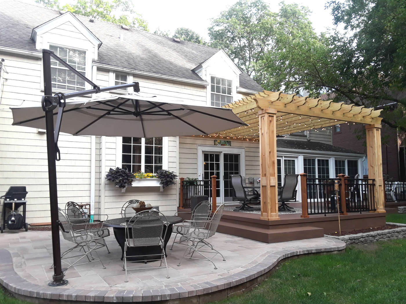 TimberTech Deck and Pergola