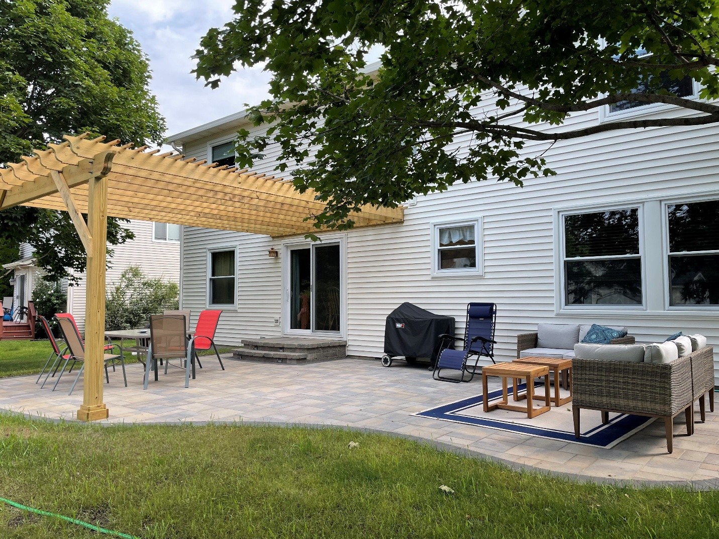 Paver Patio in Aurora