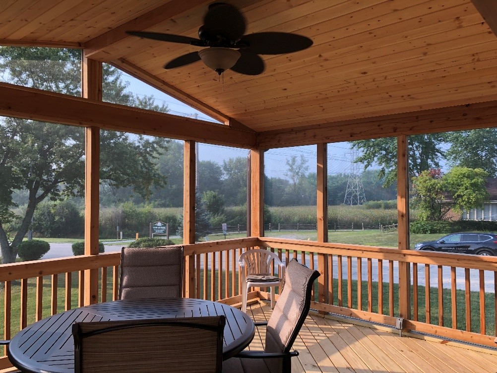 orland park screened porch builder