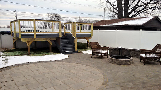 deck and patio