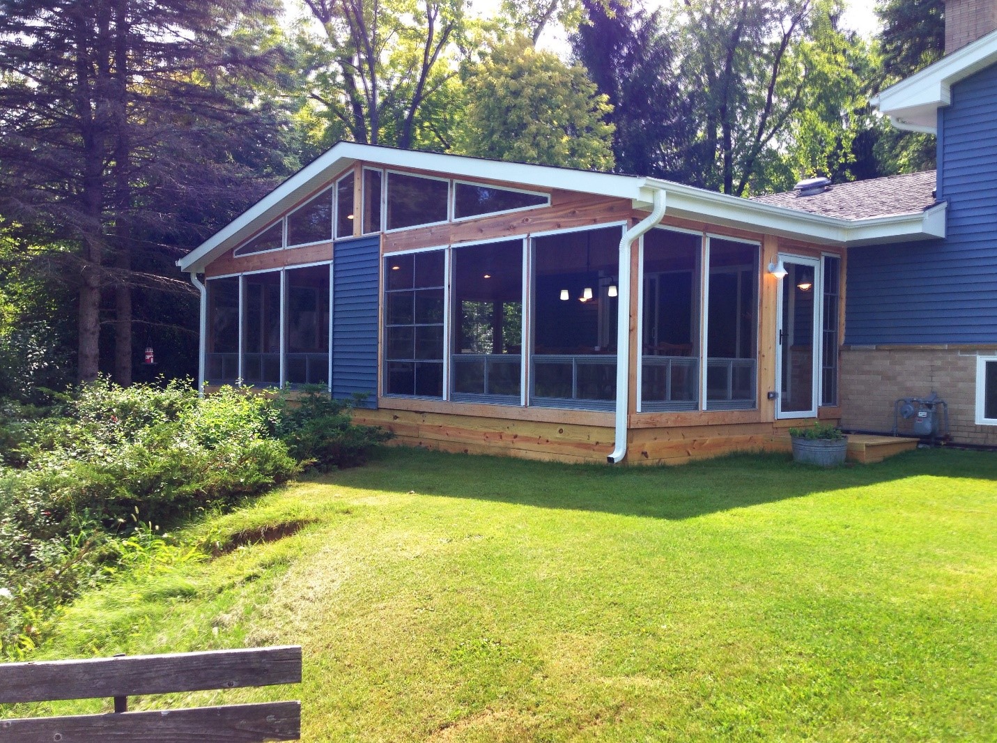 covered screened porch