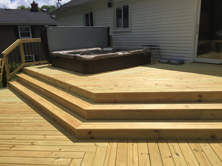 wood deck