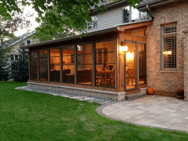 custom enclosed porch