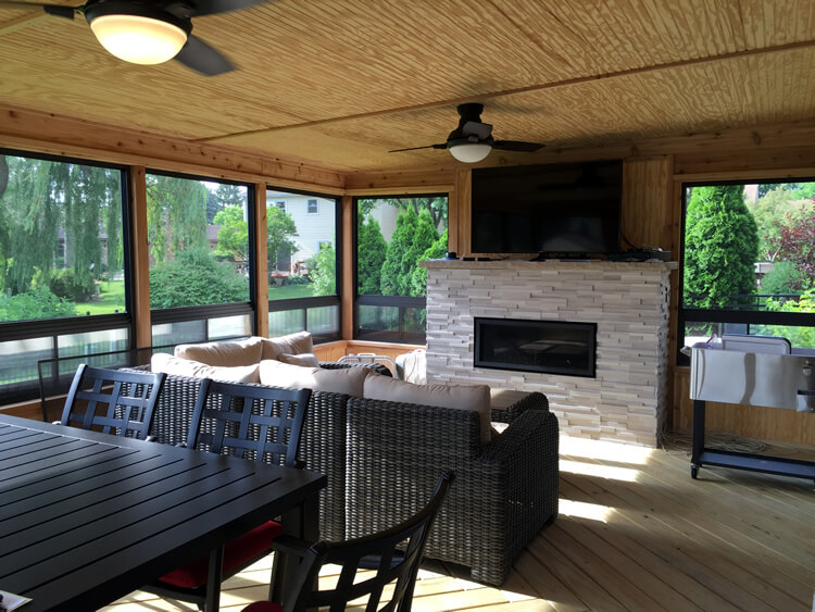trusted screened porch contractor