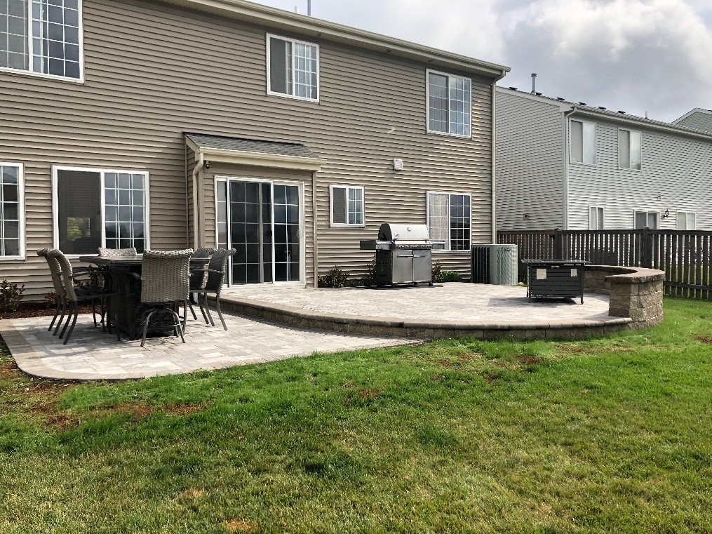 backyard with patio