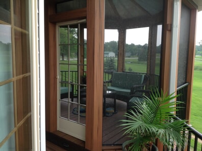 screened porch in fort wayne