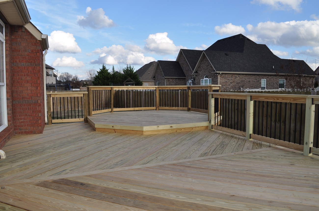 Nashville Wooden Deck