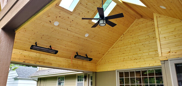 covered porch ceiling
