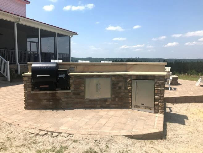 Outdoor kitchen