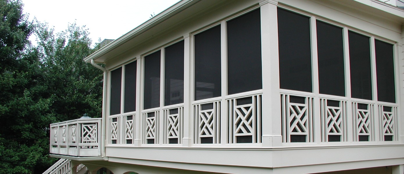 Spartanburg screened porch builder custom designs