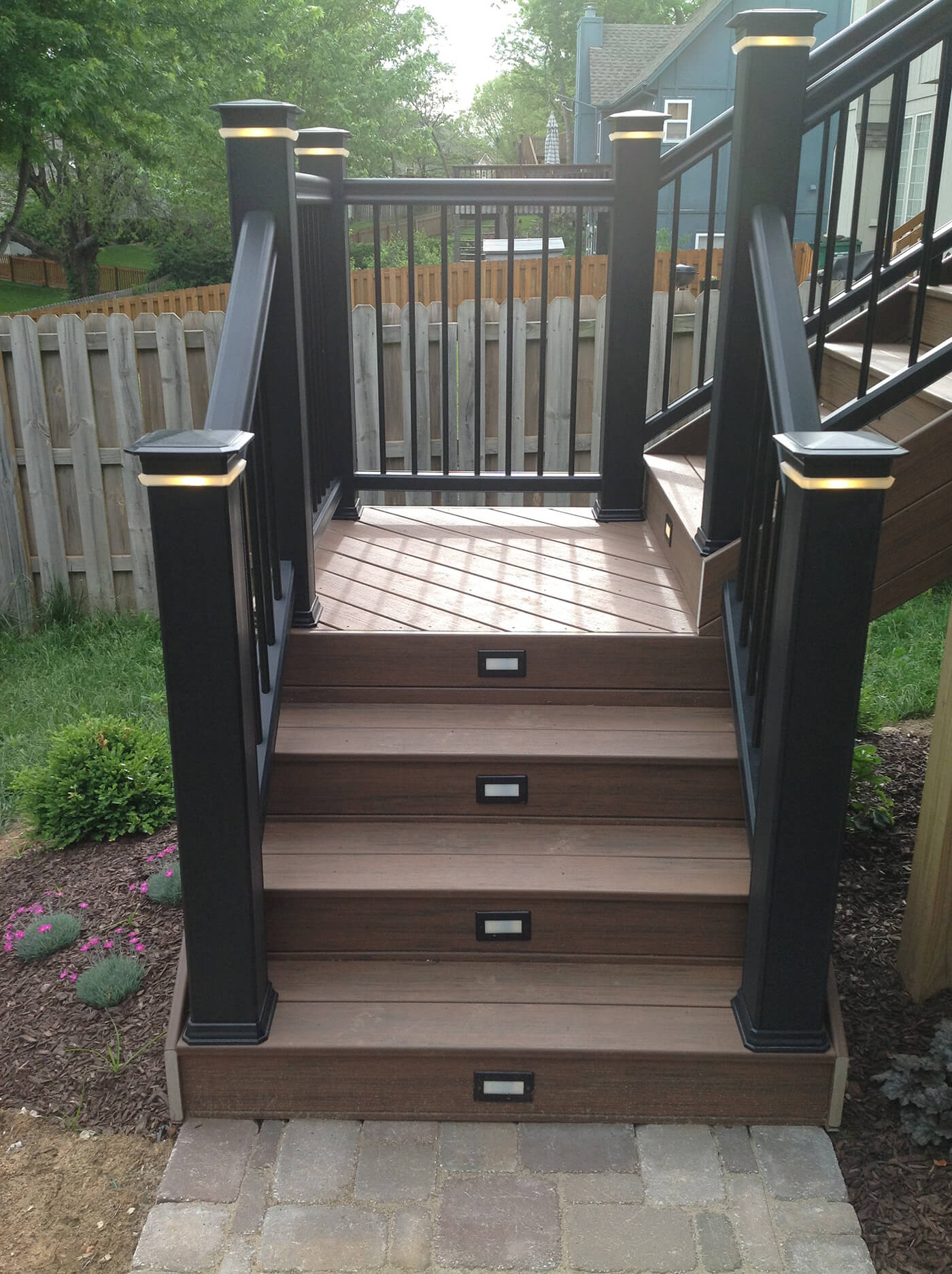 Olathe deck stair
