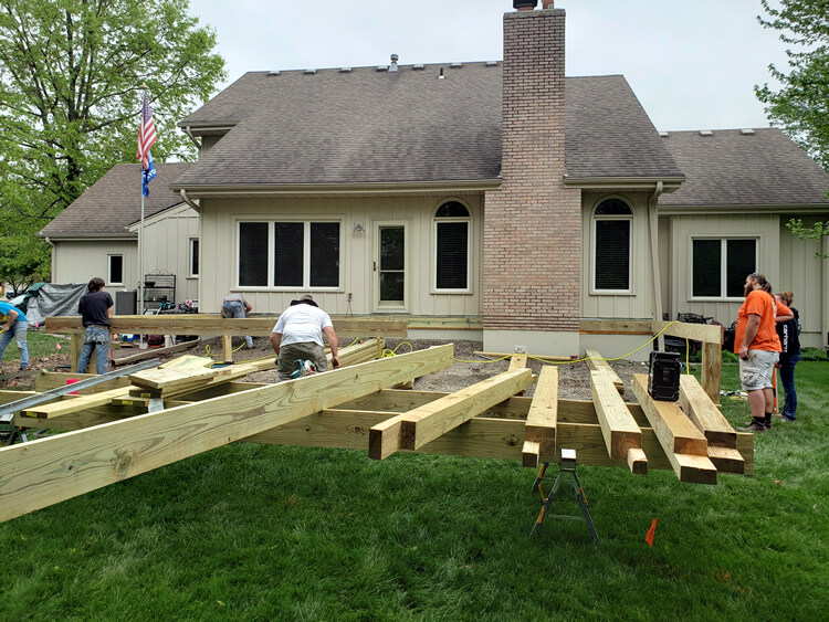 Deck and porch construction