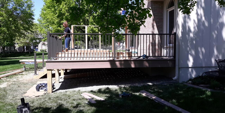 Low-maintenance railings