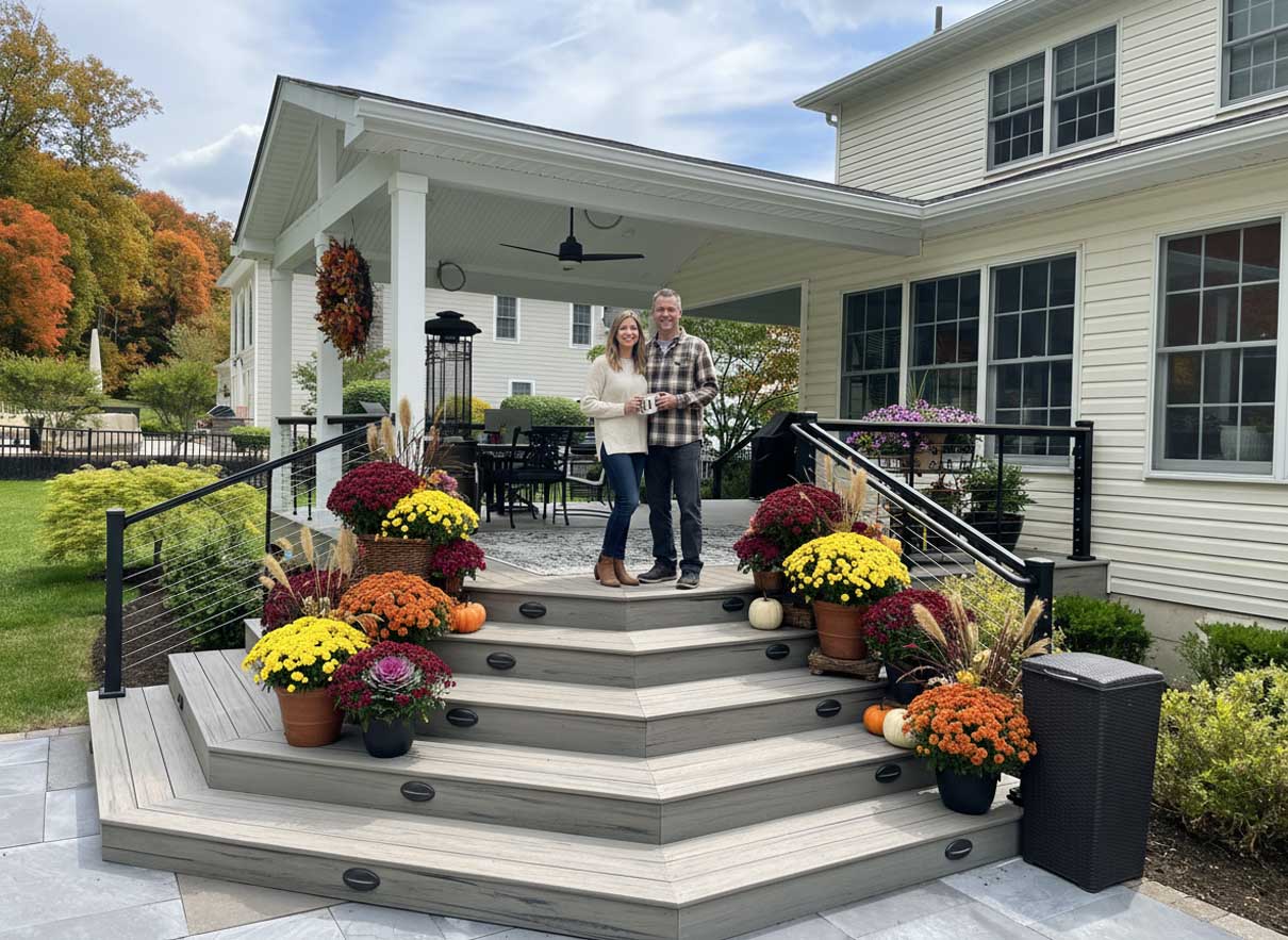 fall covered deck Kansas City