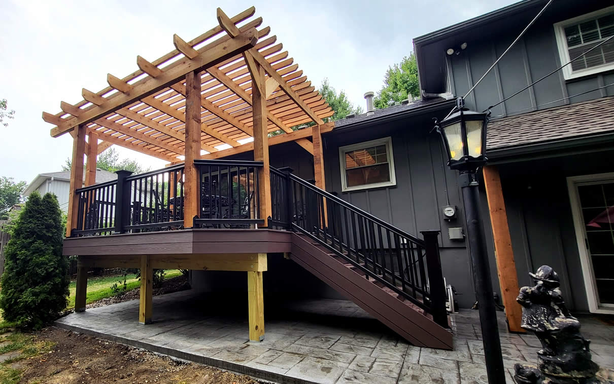 Kansas City deck builders, Overland Park Deck