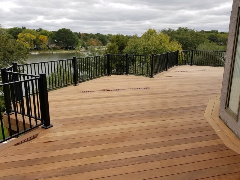 Lees Summit MO IPE Hardwood Deck