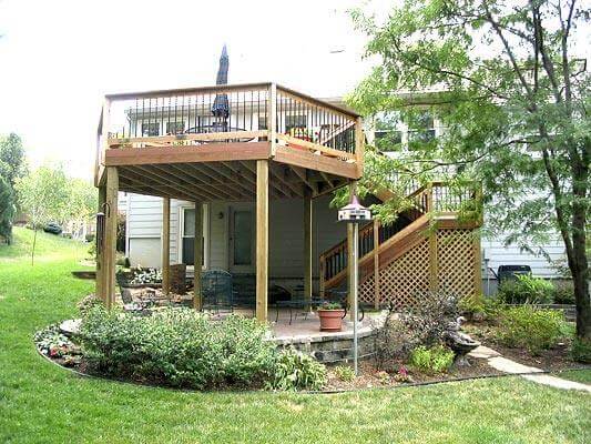 Olathe deck