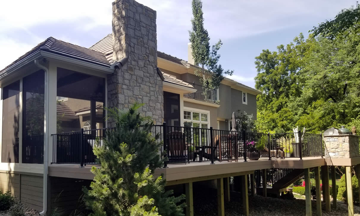 Overland Park screened in porches builders