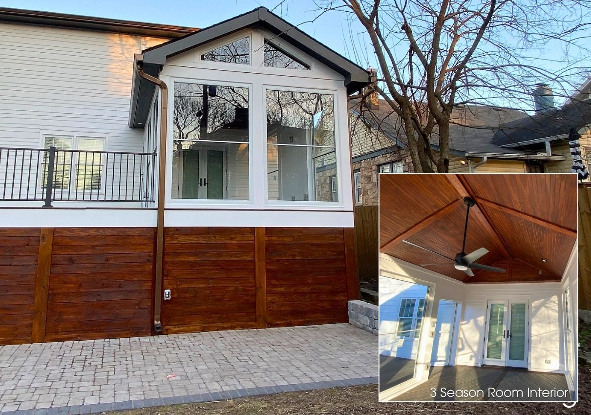 3 season room or screened in porch?
