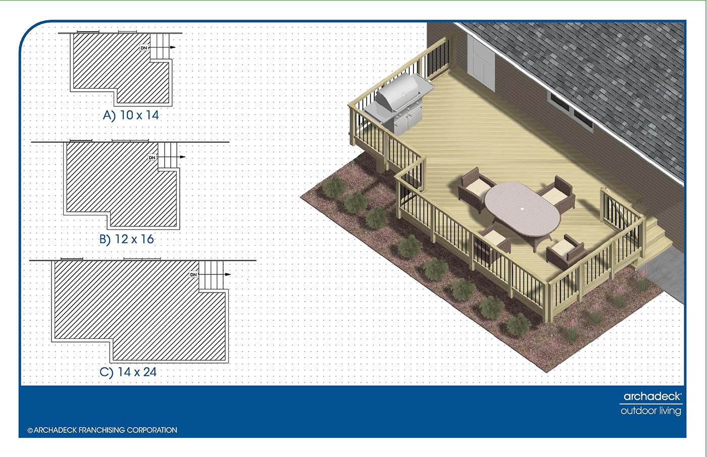 classic deck design blueprint