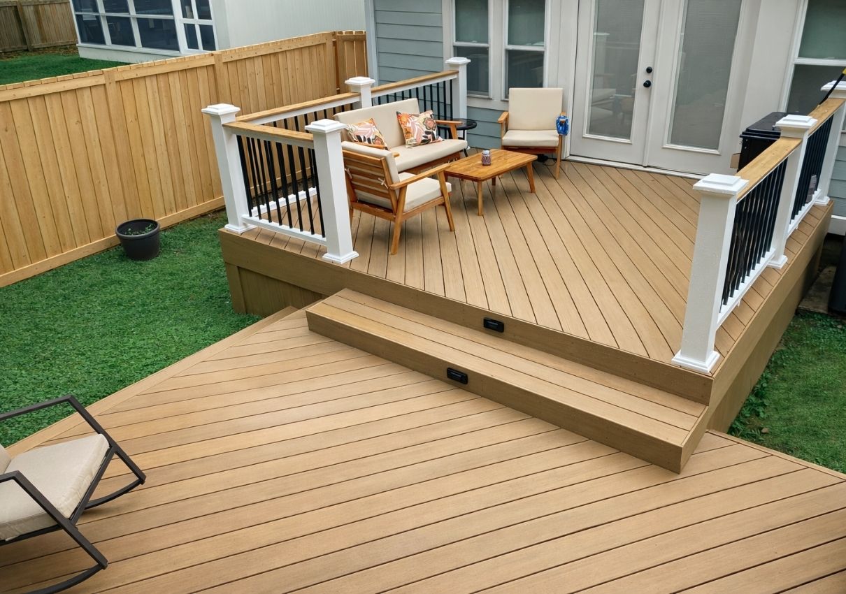 Nashville deck contractors who build where homes are close together