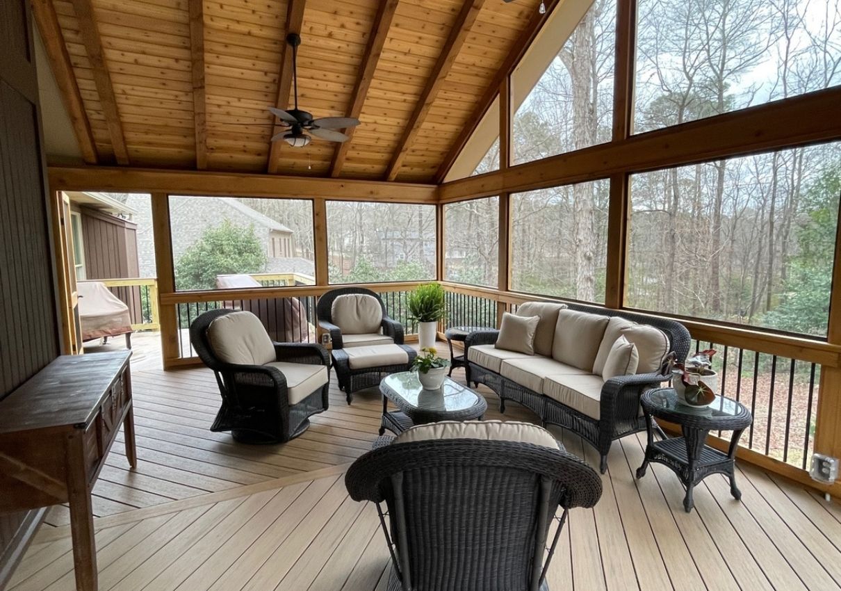 screened in porch vs. 3 season room Nashville