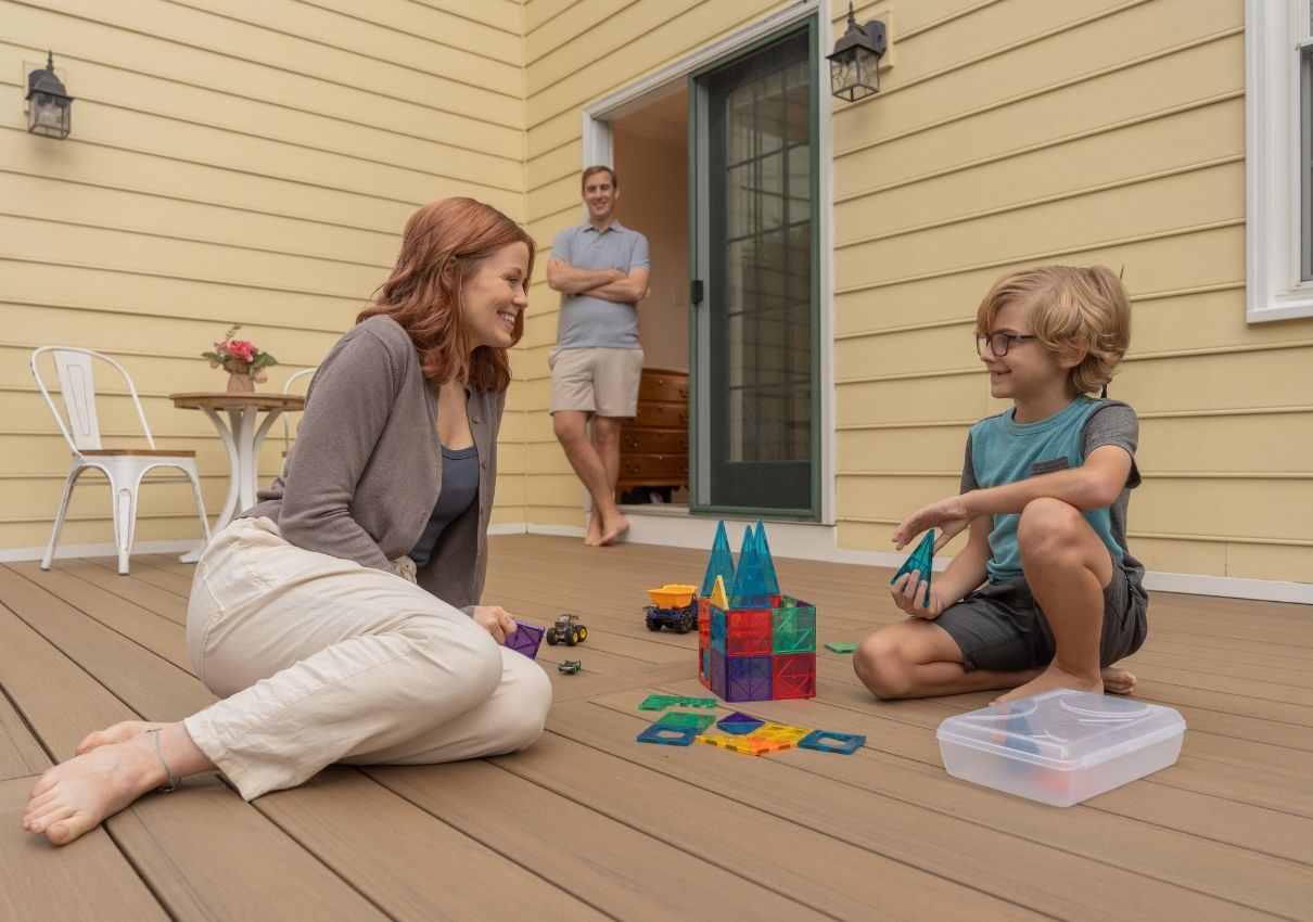 upgrade to composite decking for low maintenance