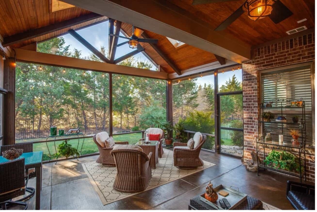 backyard screened porches