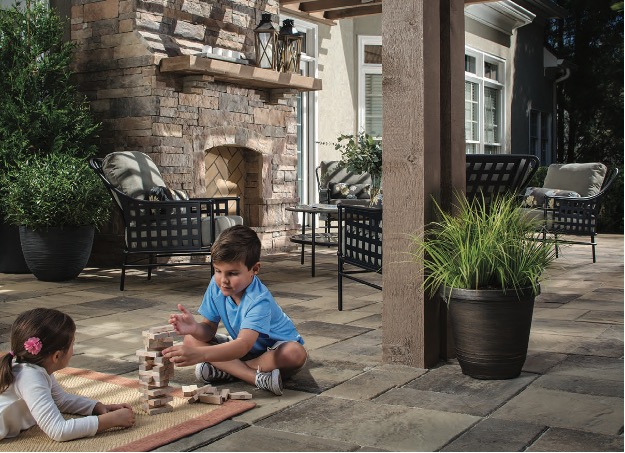 paver patio floor design ideas