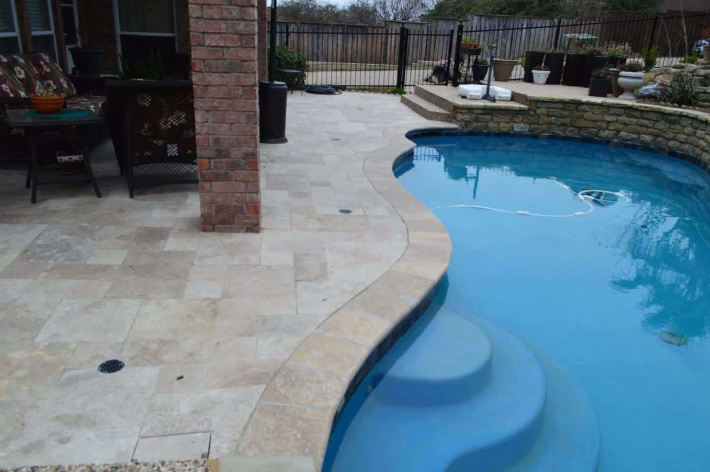 Pool And Covered Patio