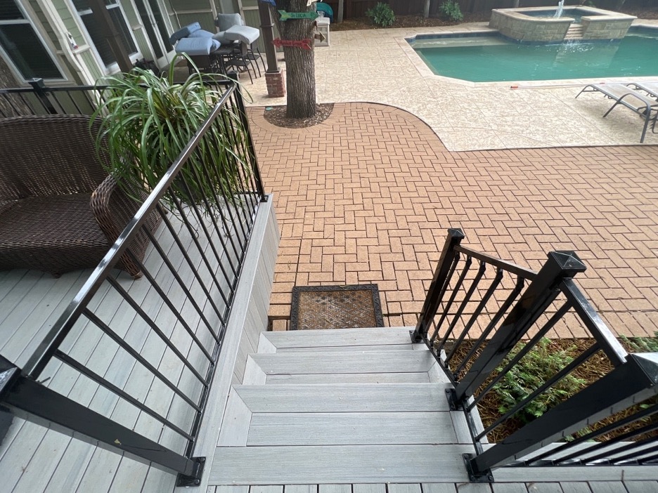 pool deck and patio combinations
