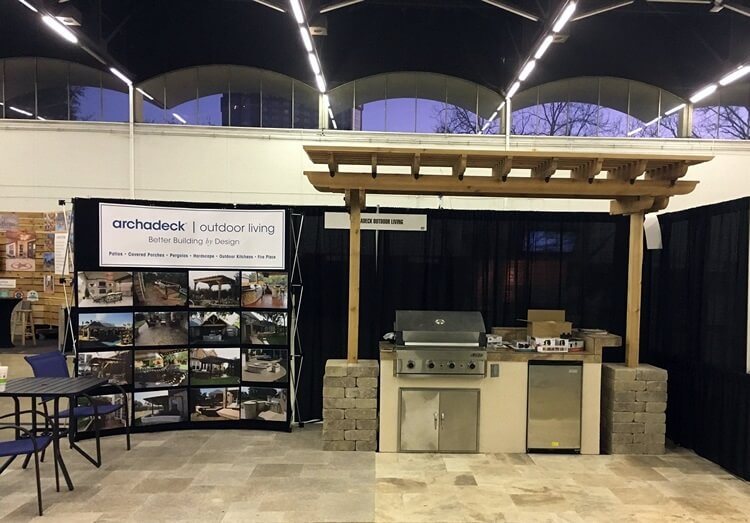 Southlake home show of deck