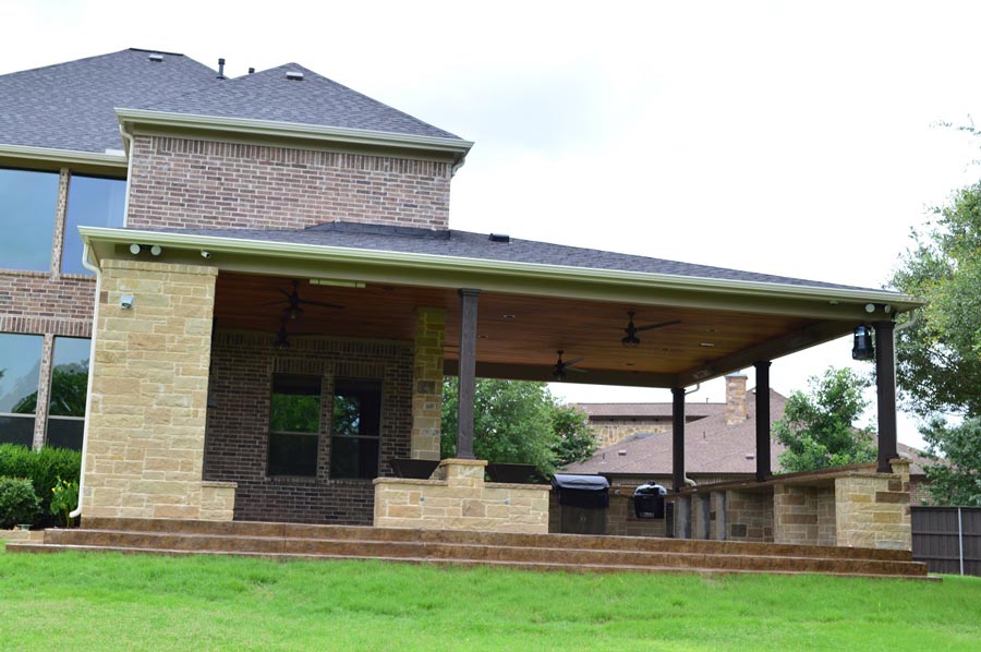 Archadeck of NE DallasSouthlake Creates Stunning Covered Patio in
