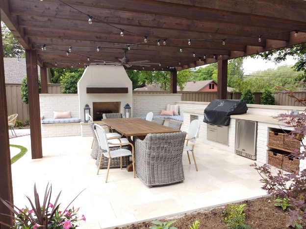 consider a pergola to go with your new deck addition