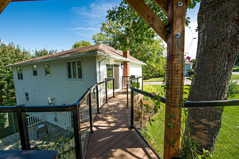 Composite Deck, Gazebo, and Sauna