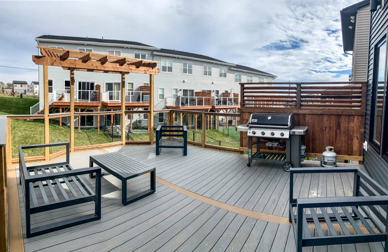 Composite Deck, Gazebo, and Sauna