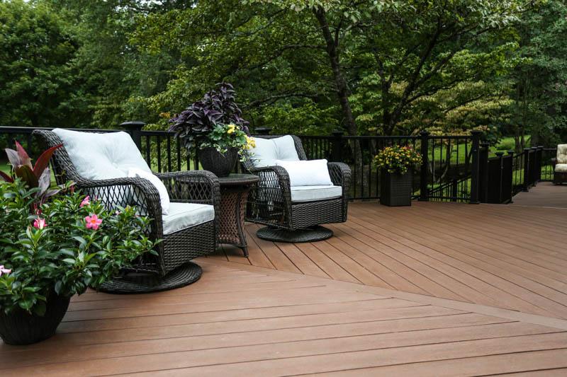 Composite Deck, Gazebo, and Sauna