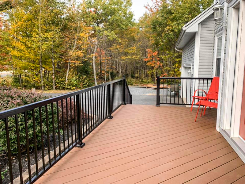 Composite Deck, Gazebo, and Sauna