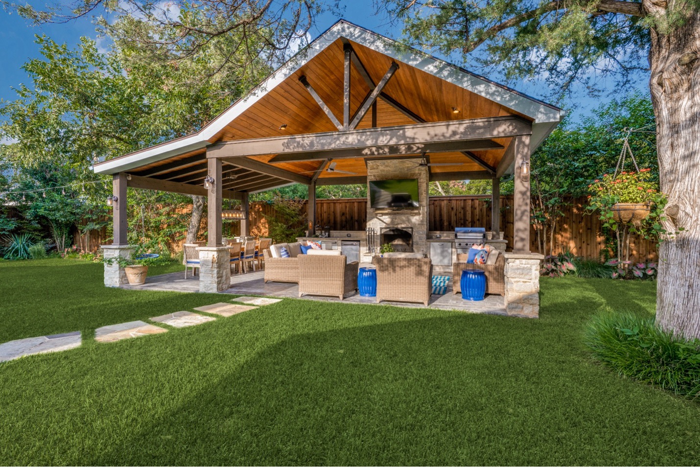 porch roof styles - gable roof with shed side roof