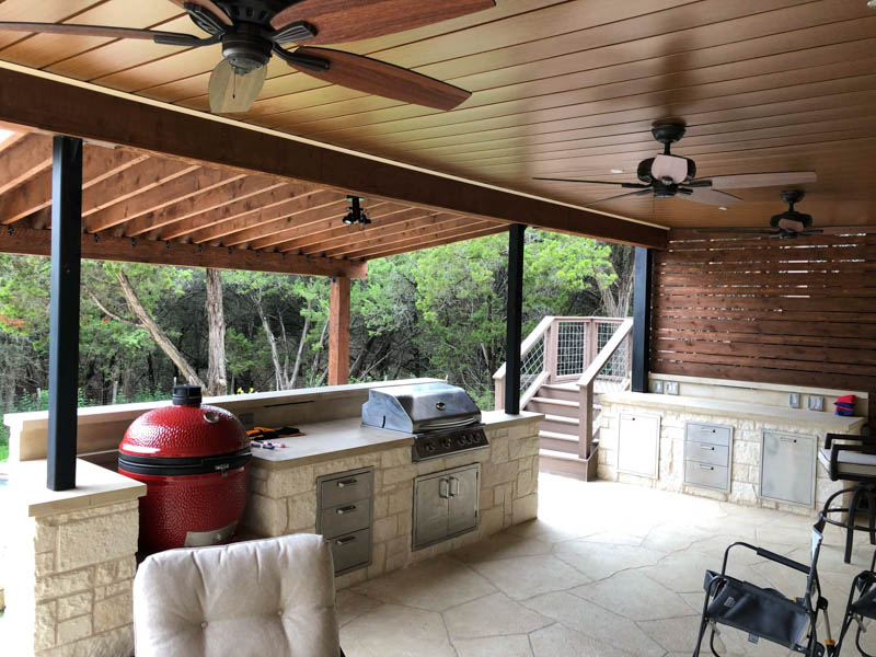 Outdoor kitchen