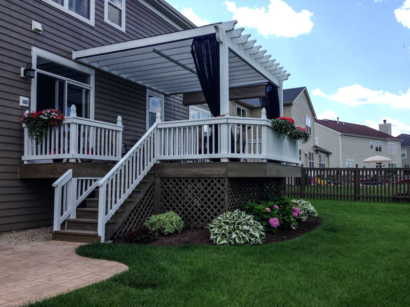 Deck with Pergola